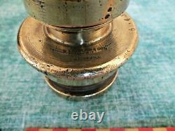 Superb Bronze / Brass Antique Fire Mans Hose Nozzle King George Stamped