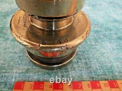 Superb Bronze / Brass Antique Fire Mans Hose Nozzle King George Stamped