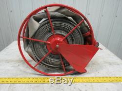 Swing Type Fire Hose Storage Reel With35' Hose & Nozzle