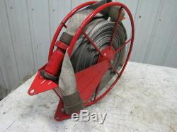 Swing Type Fire Hose Storage Reel With35' Hose & Nozzle