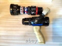 TFT Dual Force Nozzle with Grip Dual Pressure Fire Hose Nozzle with Pistol Grip