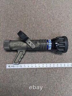TFT Fire Hose Nozzle, Task Force Tip Tips Automatic, 50-350 GPM 16 Pistol Grip