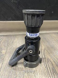 TFT Task Force Tips DS1040 Twister Fire Hose Nozzle Dual 10 & 40 GPM 1.5