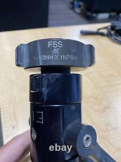 TFT Task Force Tips DS1040 Twister Fire Hose Nozzle Dual 10 & 40 GPM 1.5