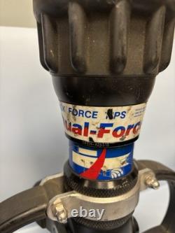Task Force Tips TFT Fire Hose Nozzle Dual Pressure 70-250GPM Two Hand Nozzle