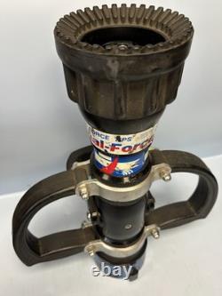 Task Force Tips TFT Fire Hose Nozzle Dual Pressure 70-250GPM Two Hand Nozzle