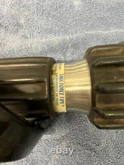 Task force tips 95-300GPM 100PSI 360-1150 LPM @ 7 BAR 2 1/2 NH Fire Hose Nozzle