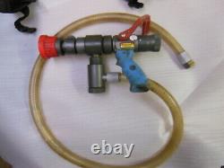 Thermo-Gel NOZZLE & Variable Check Valve with Hose & Backpack Fire Protection