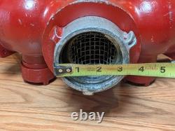 Tork Loc 2582 AKRON Brass Fire Hose Siamese 3 Way Adapter Hydrant Splitter FDNY