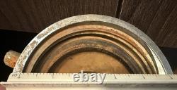 Two Elkhart Brass Fire Hose Connectors/Adapters/Couplers