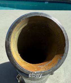 Two Elkhart Brass Fire Hose Connectors/Adapters/Couplers