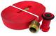 Ufs Red 50' Fire Hose 1-1/2 Brass Couplers+water Nozzle New Safe Property Tool