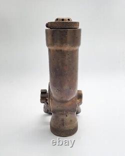 US Brass Ship Fire Fog Nozzle Akron 1 ½ 4NAP