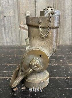 Unique Vintage WWII Era US Navy Bronze Fire Fighting Fog Nozzle Co