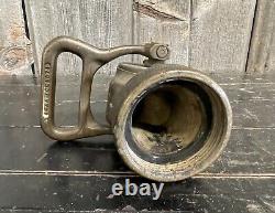 Unique Vintage WWII Era US Navy Bronze Fire Fighting Fog Nozzle Co