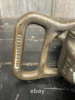 Unique Vintage WWII Era US Navy Bronze Fire Fighting Fog Nozzle Co