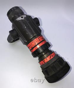 Used Akron Turbojet Style 1701 1 (No Pistol Grip) Fire Hose Nozzle