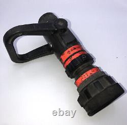 Used Akron Turbojet Style 1701 1 (No Pistol Grip) Fire Hose Nozzle