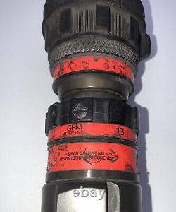 Used Akron Turbojet Style 1701 1 (No Pistol Grip) Fire Hose Nozzle