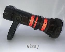 Used Akron Turbojet Style 1715 1-1/2 Fire Hose Nozzle 1.5 NH