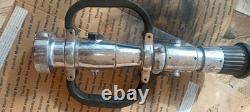 VINTAGE AKRON BRASS FIRE NOZZLE 2.50 everything turns and swizzles $108
