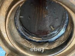 VINTAGE BRASS 31 FIRE TRUCK HOSE Play Pipe NOZZLE Decorative Side Mount BIG RED