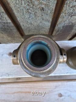 VINTAGE Brass Fire Rescue Nozzle AKRON MFG CANADA LTD Measures 14