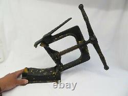 VINTAGE HEBERT CLAMP 6 Fire Hose Clamp Firefighting Tool PATT NO12121