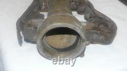 VINTAGE LARGE Brass Fire Rescue Nozzle AKRON MFG CANADA LTD Measures 21