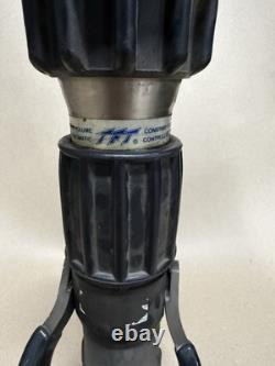 VINTAGE Task Force Tips TFT Fire Hose Nozzle 50-350 GPM 16 Pistol Grip USA made