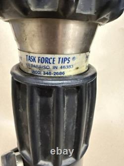 VINTAGE Task Force Tips TFT Fire Hose Nozzle 50-350 GPM 16 Pistol Grip USA made