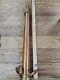 Vntg W. D. Allen 30 In. Playpipe & Tip D Handles / Cord Wrapped Fire Nozzle