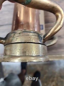 VNTG W. D. ALLEN 30 in. Playpipe & tip D HANDLES / CORD Wrapped FIRE NOZZLE