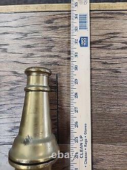 VNTG W. D. ALLEN 30 in. Playpipe & tip D HANDLES / CORD Wrapped FIRE NOZZLE