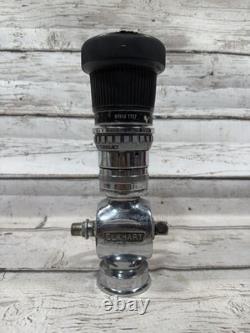 VTG Elkhart Chief TurboJet 1727 Fire Hose Nozzle Fire Equipment Brass MFG Co