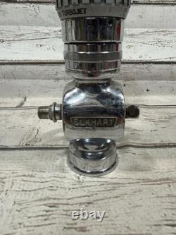 VTG Elkhart Chief TurboJet 1727 Fire Hose Nozzle Fire Equipment Brass MFG Co