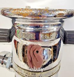 VTG Fire House Salvage Elkharts Brass MFG Fog Nozzle Hydro Foam HF-350 2.5
