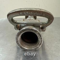 VTG Nickel Plated Brass ALFCO Fire Truck Hose Nozzle Metal 9 Long