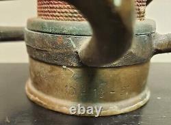 VTG W. D. ALLEN 30 playpipe & tip D HANDLES CORD Wrapped FIRE NOZZLE 10/18/51