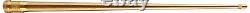 Valve BN20 Brass Fire Equipment, Plain Hose Nozzle, 2 NPSH, 12 Length, 9/16