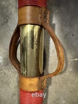 Very Rare Antique Polished Brass Fire Department Nozzle In Beatiful Condition