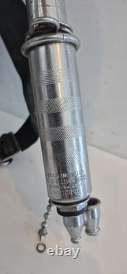 Vintage 1960s D. B. Smith Indian Fire Pump 5 Gallon with Hose & Nozzle Utica NY