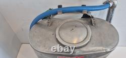 Vintage 1960s D. B. Smith Indian Fire Pump 5 Gallon with Hose & Nozzle Utica NY