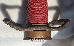 Vintage 1968 Brass Firehose Nozzle Powhatan B&I Works NS 30 Firefighter West VA