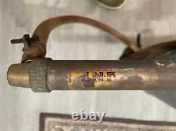 Vintage 1968 D. B. Smith Indian Fire Pump 5 Gallon with Hose & Nozzle Utica NY