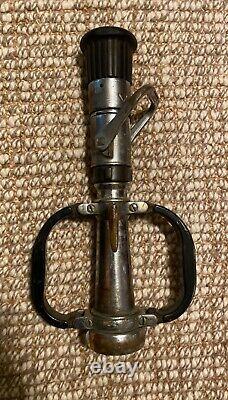 Vintage 2 1/2 Brass Play Pipe Fire Nozzle