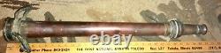 Vintage 30 Firehose Nozzle Brass And Copper 1952 W D Allen Mfg Co. Chicago