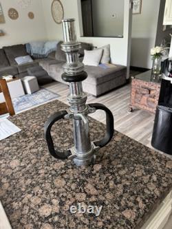 Vintage 4 Part Fire Truck Monitor Nozzles Firefighting Fireman