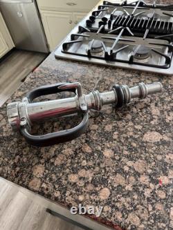 Vintage 4 Part Fire Truck Monitor Nozzles Firefighting Fireman