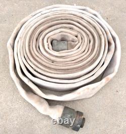 Vintage 50' Fire Hose 2-1/2 800 PSI